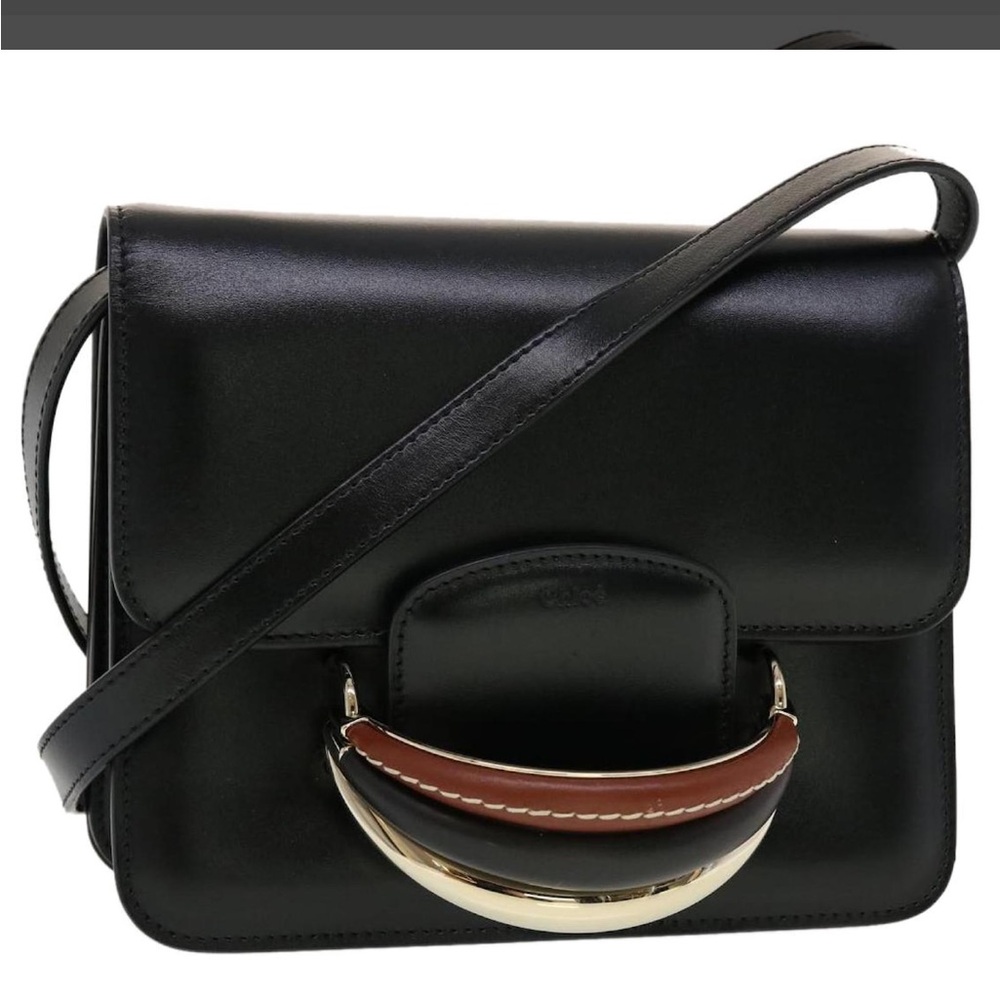 Chloe Katie Crossbody Bag - Black Leather - Picture 2 of 12